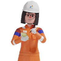 Note To Self Sticker by Pertamina Hulu Mahakam