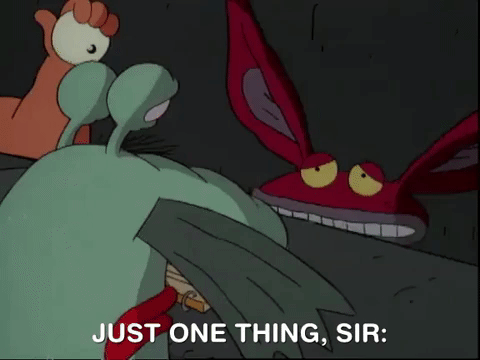 nickrewind giphydvr nicksplat aaahh real monsters giphyarm010 GIF