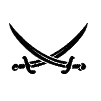 Island Schwert Sticker by Sansibar Sylt