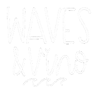 Calligraphy Vino Sticker