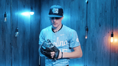 University Of North Carolina Baseball GIF by UNC Tar Heels