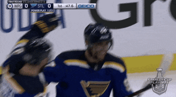 happy ice hockey GIF by NHL