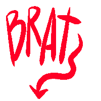 Good Boy Brat Sticker by d43lyn