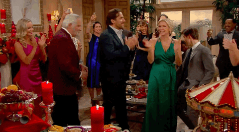 the bold and the beautiful cheers GIF by CBS