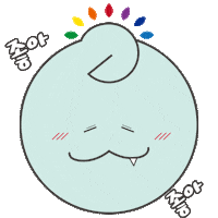 newhabits happy heart retro 하트 Sticker