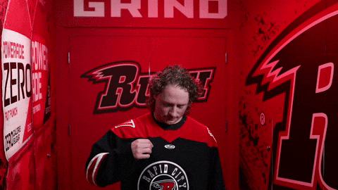Jersey Repping GIF by Rapid City Rush