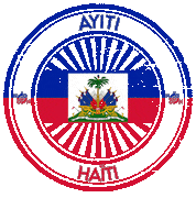 Haiti Ht Sticker by NoirNomads