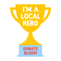 GiveBloodNHS hero blood donation blood donor lifesaver Sticker