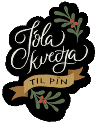 Krot Jol Sticker by Helga Valdis   #krotdagsins