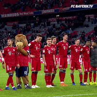 happy champions league GIF by FC Bayern Munich