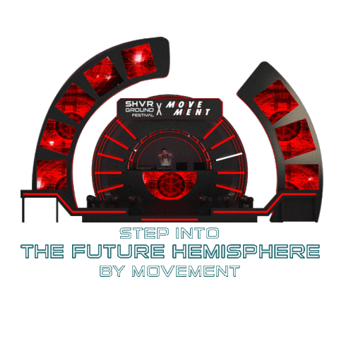 Dj Festival Sticker by SHVR