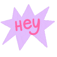 Star Hello Sticker