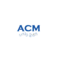 acmofficial acm acmers acmer american college Sticker