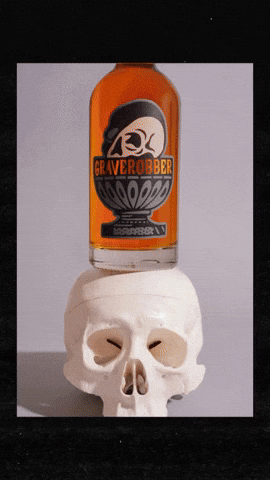 Rye Whiskey Halloween GIF by Art in the Age Spirits