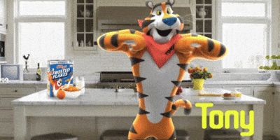 Tony The Tiger Breakfast GIF by Frosted Flakes