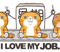 cat monday Sticker by MochiDad