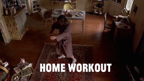 TIBBOR giphyupload workout coronavirus lebowski GIF