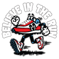Sticker by Believe in the Run
