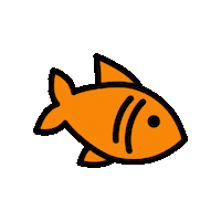 Fish Goldfish Sticker