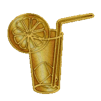 Gold Mine Lemonade Sticker by Stephen Day