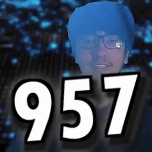 957