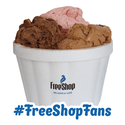 FreeShopHelados giphyupload delivery ice cream helado Sticker