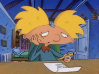 hey arnold nick splat GIF