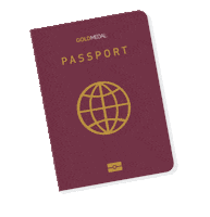 Traveling Out Of Office Sticker by goldmedalagents