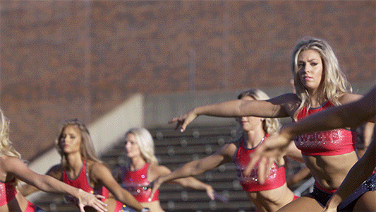 good morning dance GIF by Dallas Cowboys Cheerleaders: Making the Team