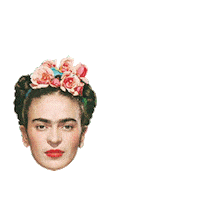 Frida Kahlo Mexico Sticker