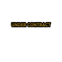 Under Contract Sticker by Meraki Real Estate