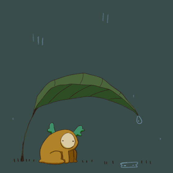 Sad Rain GIF