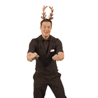 Christmas Vacation Happy Dance Sticker by VOYO