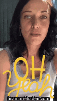 Oh Yeah GIF by Lisa Haden