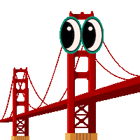 San Francisco Sf Sticker by homesbymatt