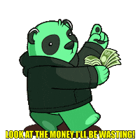 Money Oops Sticker by SuperVerse