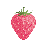 richandroseofficial weed cannabis strawberry cbd Sticker