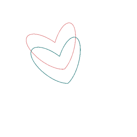 Rosa Verde Sticker
