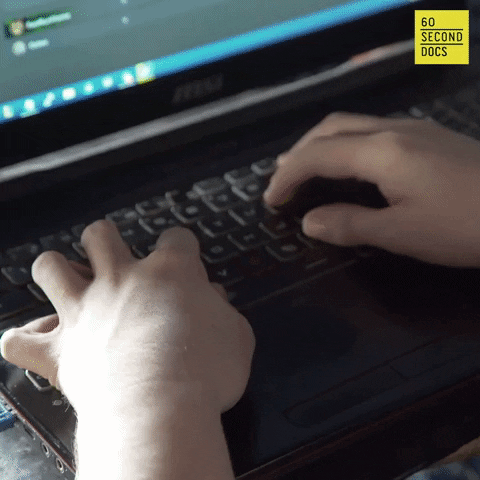 Hands Computer GIF by 60 Second Docs