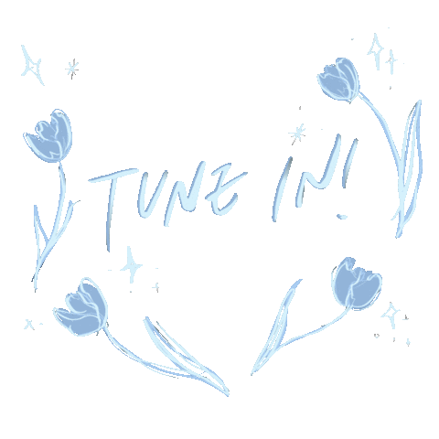 Tune In Sticker by Bloomeffects