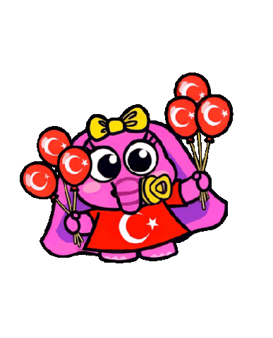 Celebration Ataturk Sticker by Tiny Minies