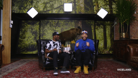 excited running GIF by Desus & Mero