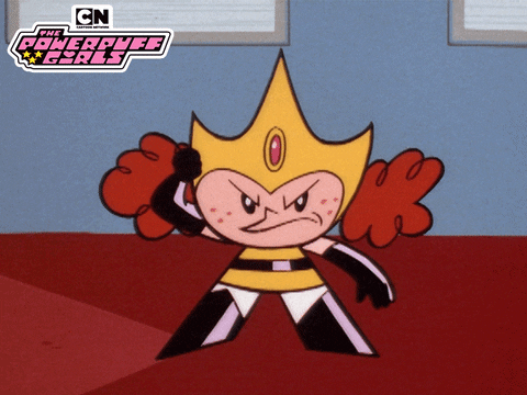 Powerpuff Girls Bubbles GIF by Cartoon Network