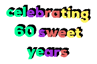 60Th Birthday Sticker by Alissandra