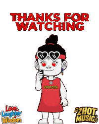 Girl Thank You For Watching Sticker by Zhotcita