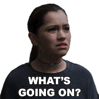 Confused Whats Going On Sticker by Paramount+