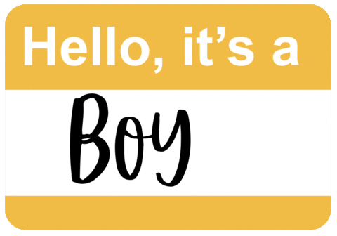 Baby Boy Hello GIF by Avery Products