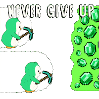 Give Up Crypto Sticker by Abster