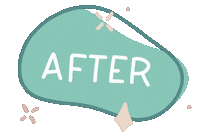 Before And After Reveal Sticker by Brkich Design Group