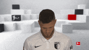 Line Up Smile GIF by Bundesliga